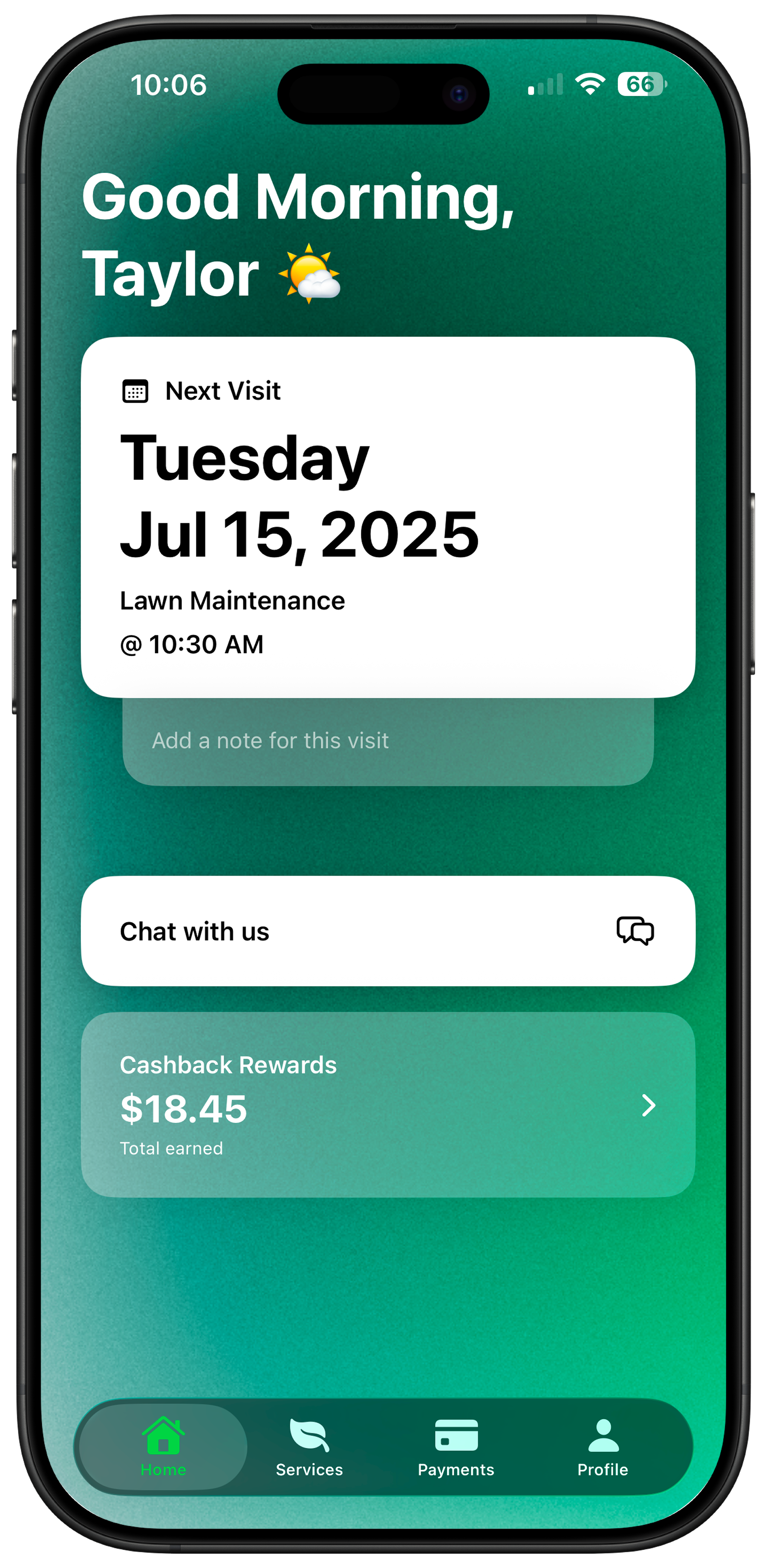 Instant Quote Screenshot